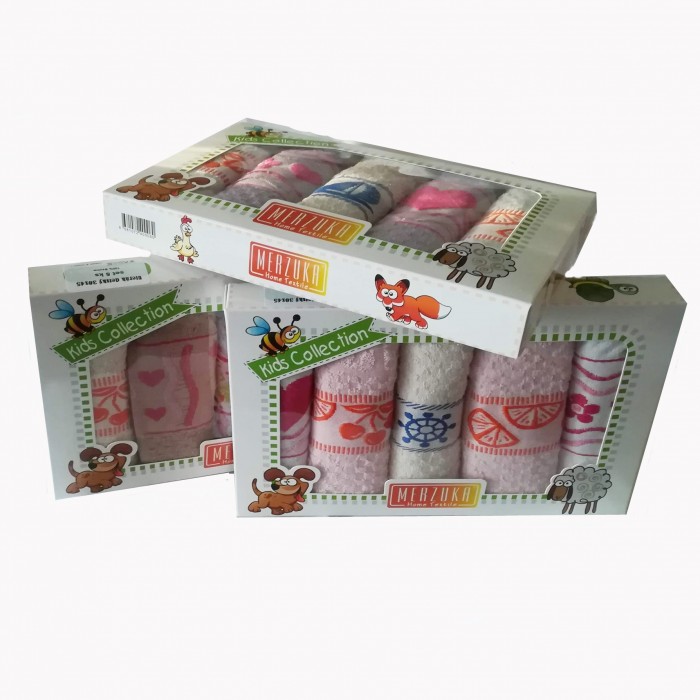 Dětské ručníčky 5-SET Merzuka 30x45 KIDS